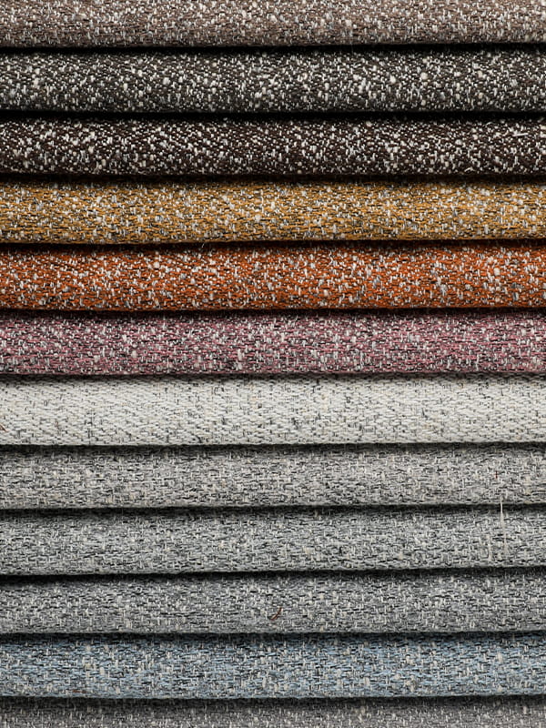 소파 용 폴리 에스테르 및 린넨 직물