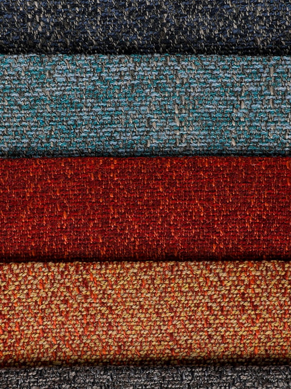 엠마우스 소파 폴리 에스테르 및 린넨 직물