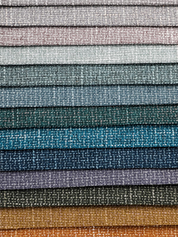 가너 소파 폴리 에스테르 린넨 직물