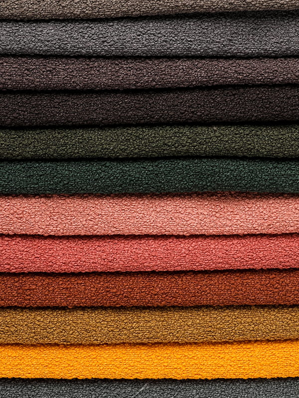 허니 루프 원사 폴리 에스테르 및 린넨 소파 직물